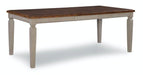 Vista Extension Table In Hickory & Stone image