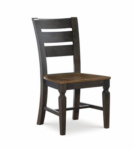 Vista Laddertback Chair (Built) In Hickory & Coal image