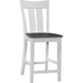 Cosmopolitan Ava Stool, Rta In Heather Gray / White image