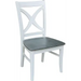 Cosmopolitan Salerno Chair, Rta In Heather Gray / White image