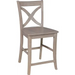 Cosmopolitan Salerno Stool, Rta In Taupe Gray image