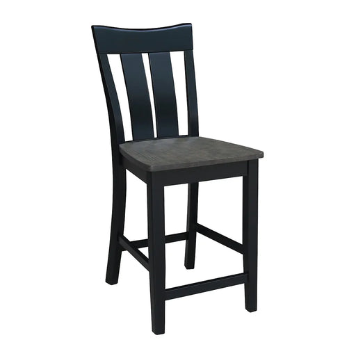 Cosmopolitan Ava Stool, Built In Coal / Black image