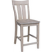 Cosmopolitan Ava Stool, Built In Taupe Gray image