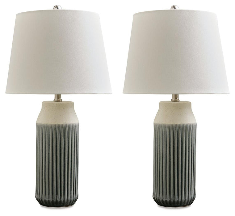 Afener Table Lamp (Set of 2) - Dinettes Plus Furniture