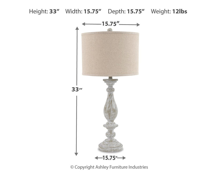 Bernadate Lamp Set - Dinettes Plus Furniture
