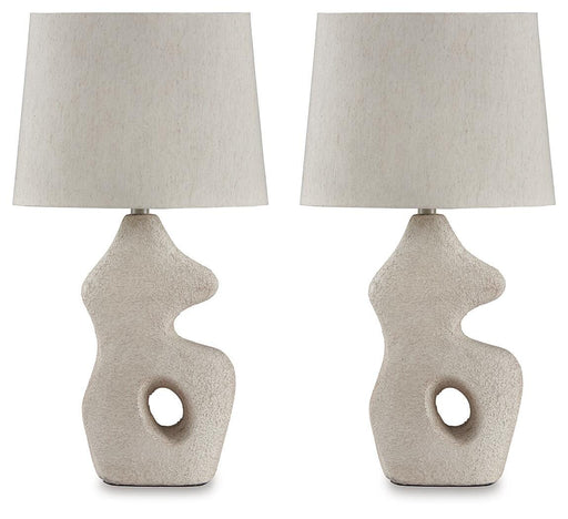 Chadrich Table Lamp (Set of 2) - Dinettes Plus Furniture