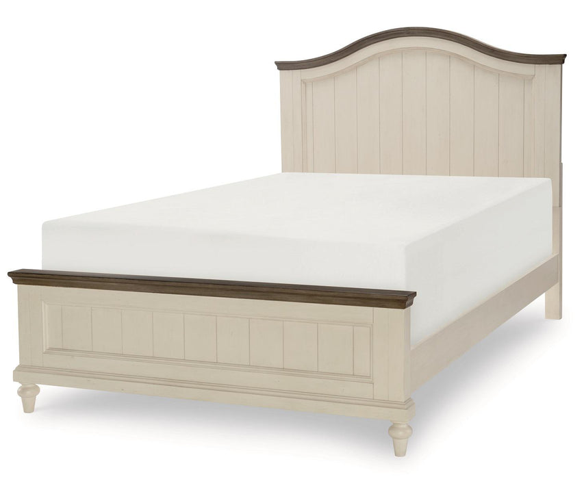 Legacy Classic Kids Brookhaven Youth Full Panel Bed in Vintage Linen