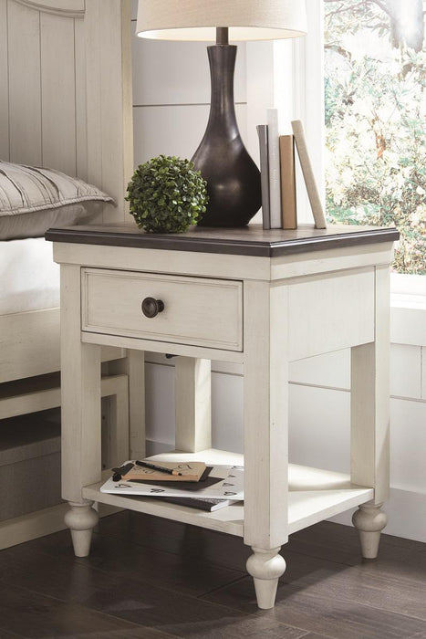 Legacy Classic Kids Brookhaven Youth Nightstand in Vintage Linen