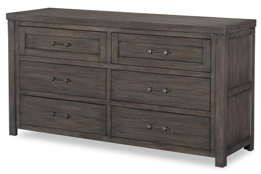 Legacy Classic Kids Bunkhouse 6 Drawer Dresser in Aged Barnwood image