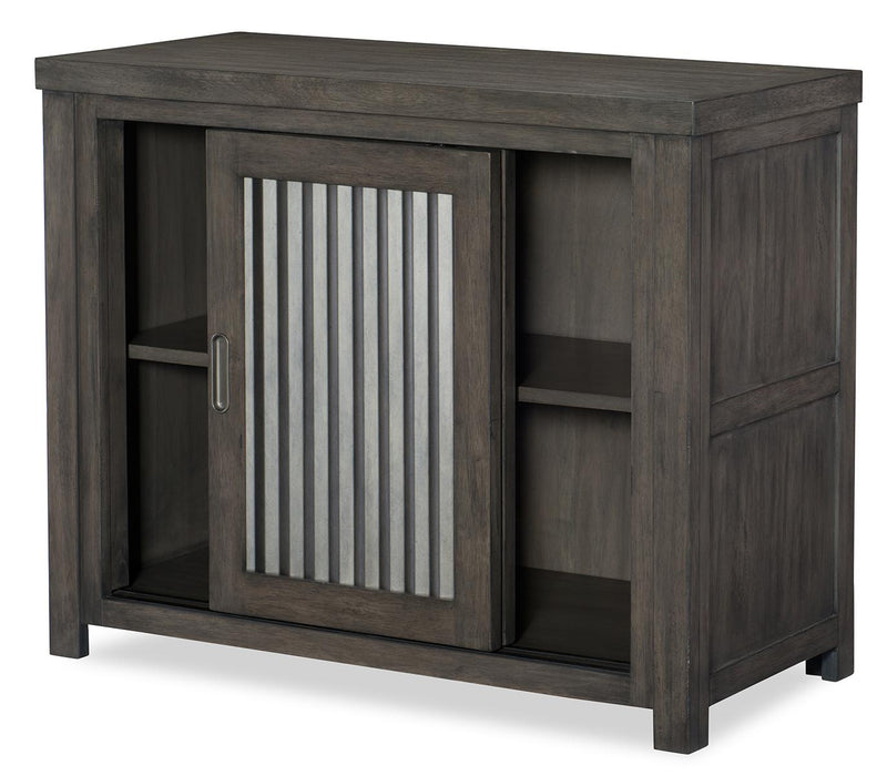 Legacy Classic Kids Bunkhouse Sliding Door Chest in Aged Barnwood