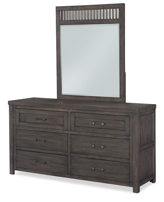 Legacy Classic Kids Bunkhouse Vertical Mirror in Aged Barnwood