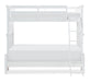 Legacy Classic Kids Canterbury Bunk Bed (Twin over Full) in Natural White image