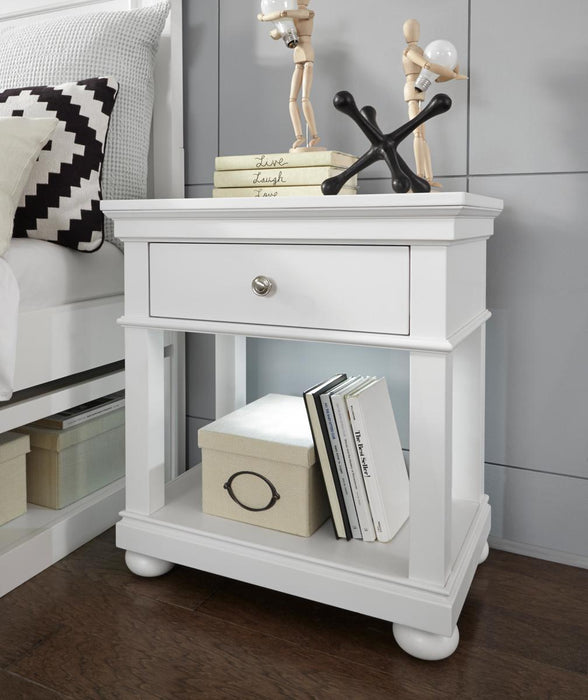 Legacy Classic Kids Canterbury Open Nightstand in Natural White
