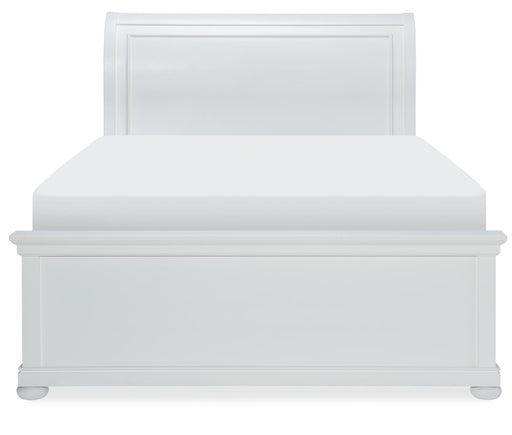 Legacy Classic Kids Canterbury Queen Sleigh Bed in Natural WhiteK image