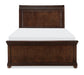 Legacy Classic Kids Canterbury Queen Sleigh Bed in Warm CherryK image