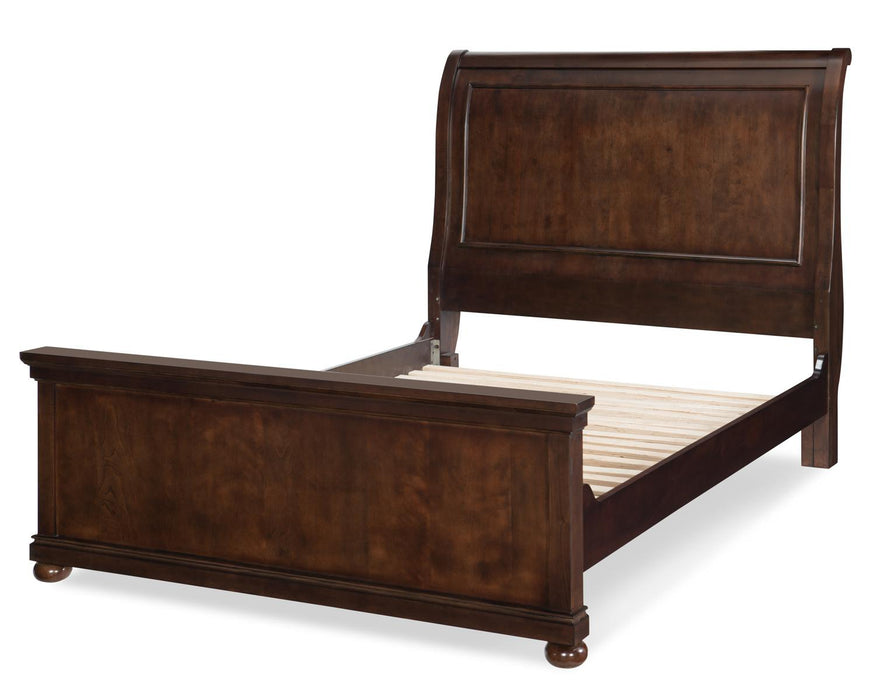Legacy Classic Kids Canterbury Queen Sleigh Bed in Warm CherryK