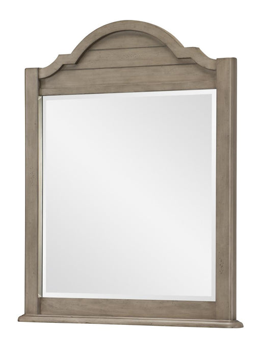 Legacy Classic Kids Farm House Arched Mirror in Old Crate Brown image