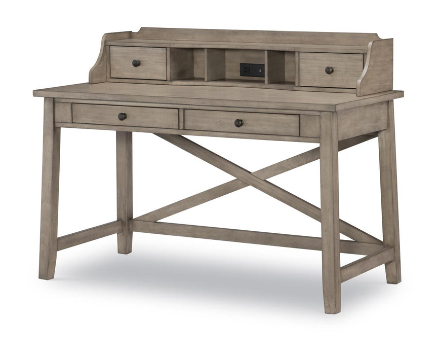 Legacy Classic Kids Farm House Desk in Old Crate Brown