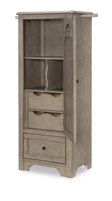 Legacy Classic Kids Farm House Mirrored Door Chest in Old Crate Brown