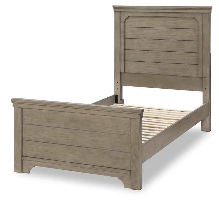 Legacy Classic Kids Farm House Twin Mansion Bed in Old Crate BrownK