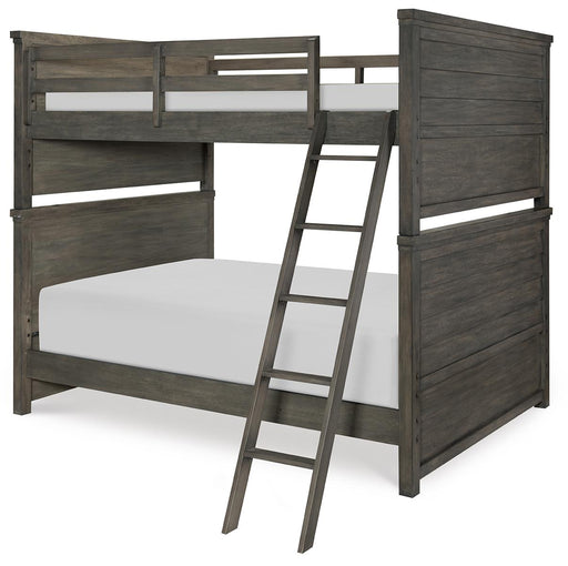 Legacy Classic Kids Bunkhouse Full over Full Bunk Bed in Aged Barnwood image