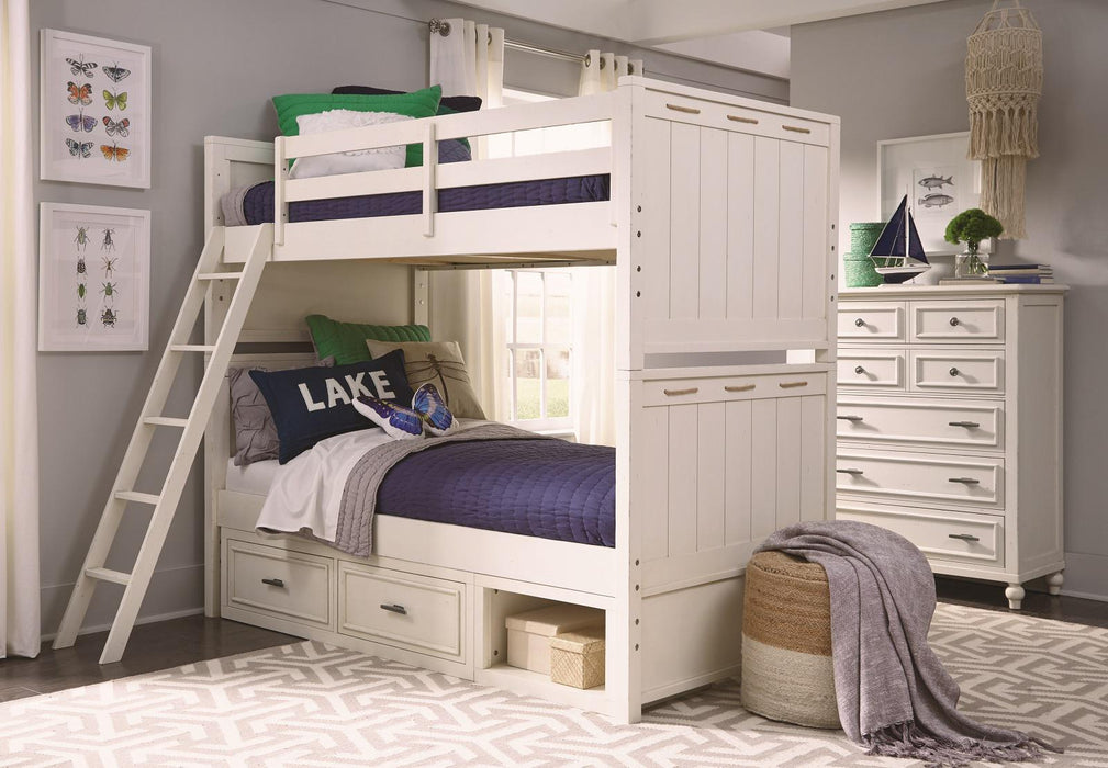 Legacy Classic Kids Lake House Twin Daybed in Pebble White