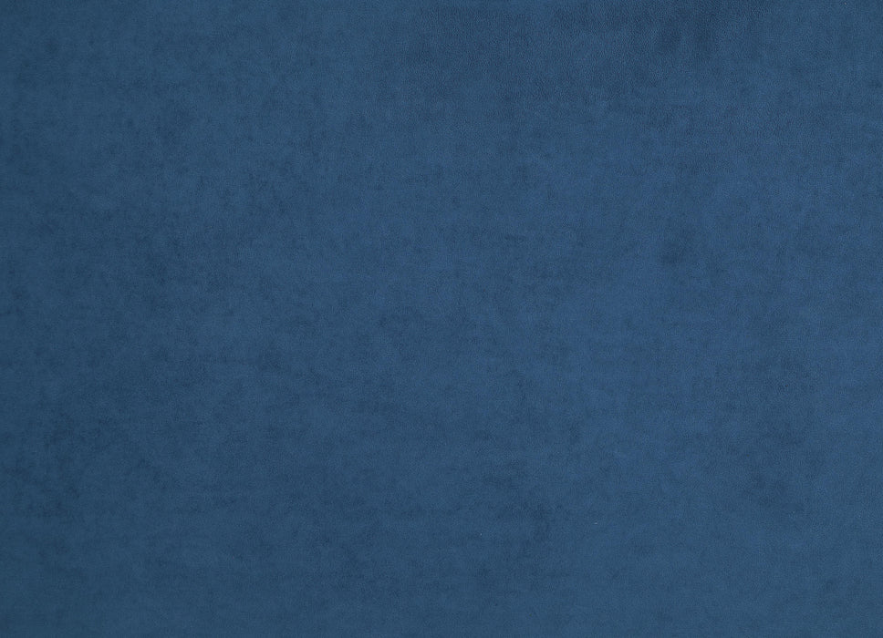 Plush Navy Velvet Standard Cloud Modular Sofa - Dinettes Plus Furniture