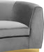 Julian Grey Velvet Sofa - Dinettes Plus Furniture