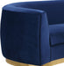 Julian Navy Velvet Sofa - Dinettes Plus Furniture