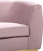 Julian Pink Velvet Sofa - Dinettes Plus Furniture