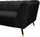 Beaumont Black Velvet Sofa - Dinettes Plus Furniture