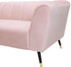 Beaumont Pink Velvet Sofa - Dinettes Plus Furniture