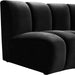 Infinity Black Velvet 12pc. Modular Sectional - Dinettes Plus Furniture