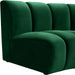 Infinity Green Velvet 7pc. Modular Sectional - Dinettes Plus Furniture