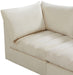 Jacob Cream Velvet Modular Sectional - Dinettes Plus Furniture