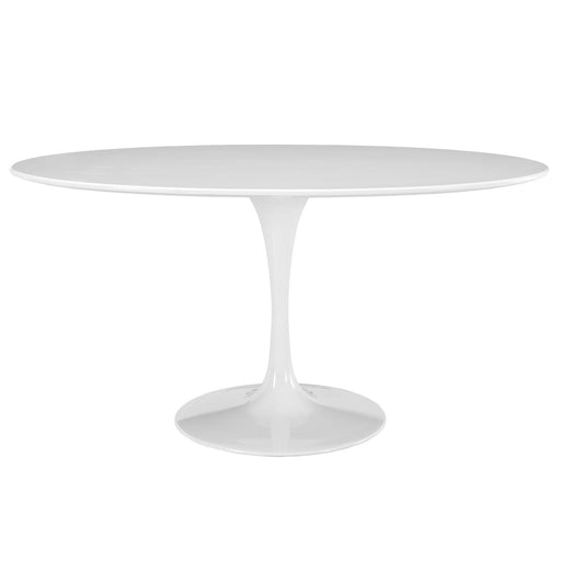 Lippa 60" Oval Wood Top Dining Table image