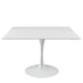 Lippa 47" Square Wood Top Dining Table image