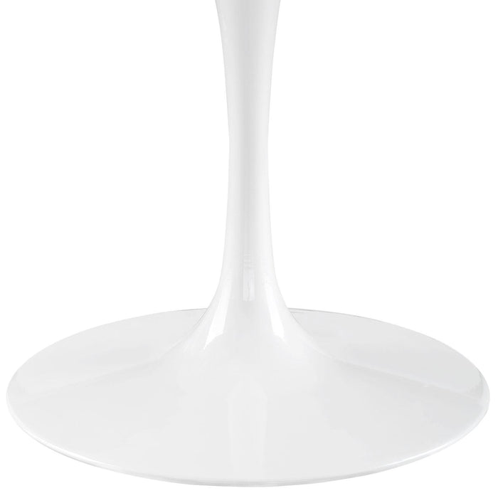 Lippa 54" Round Artificial Marble Dining Table