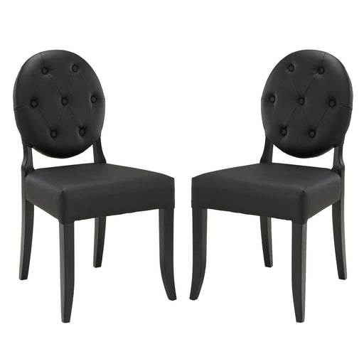 Button Dining Side Chair Set of 2 image