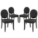 Button Dining Side Chair Set of 4 image