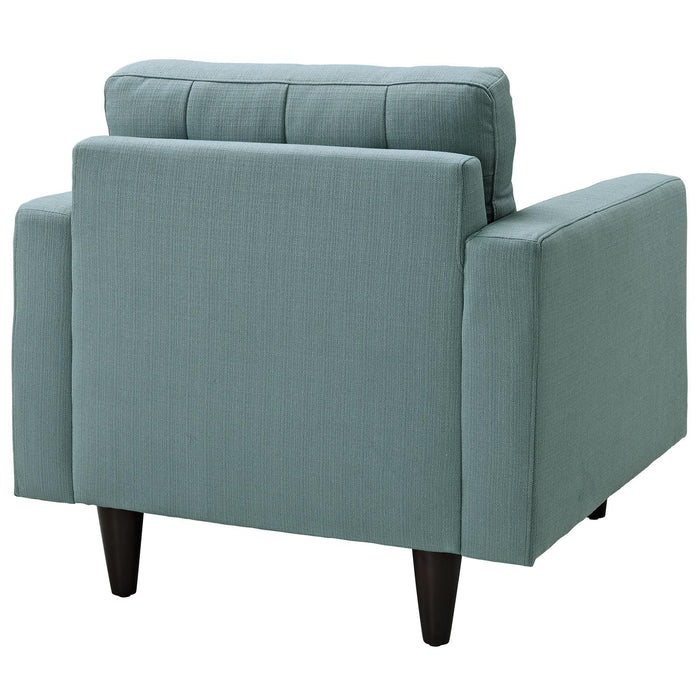 Empress Upholstered Fabric Armchair