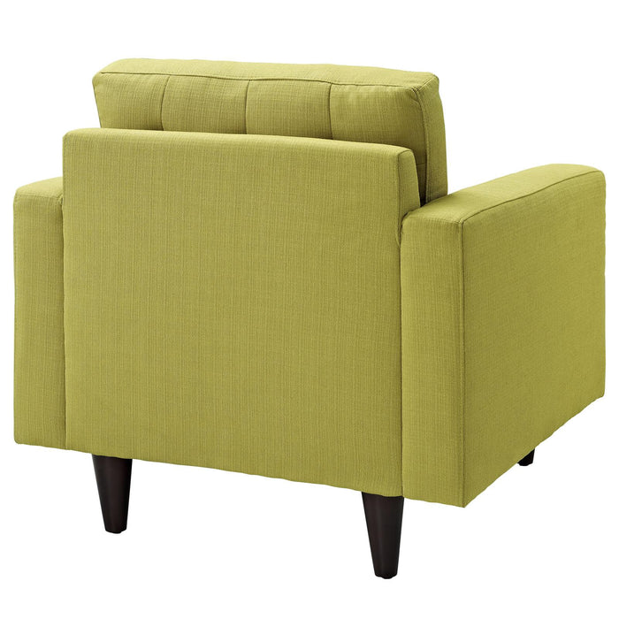 Empress Upholstered Fabric Armchair