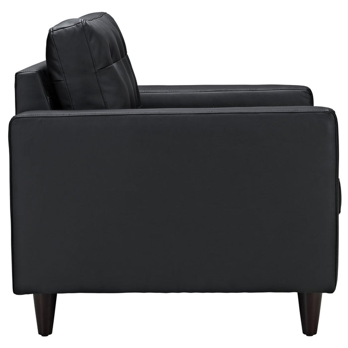 Empress Bonded Leather Armchair