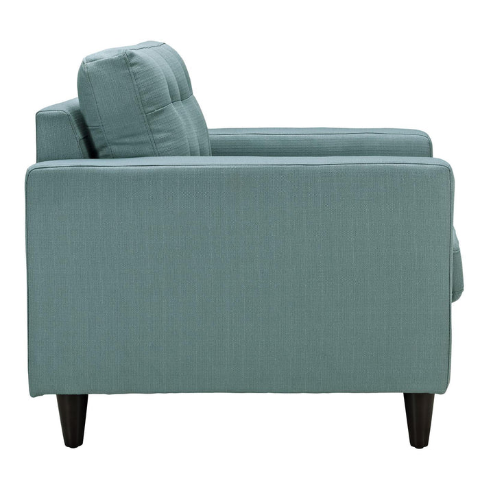 Empress Upholstered Fabric Armchair