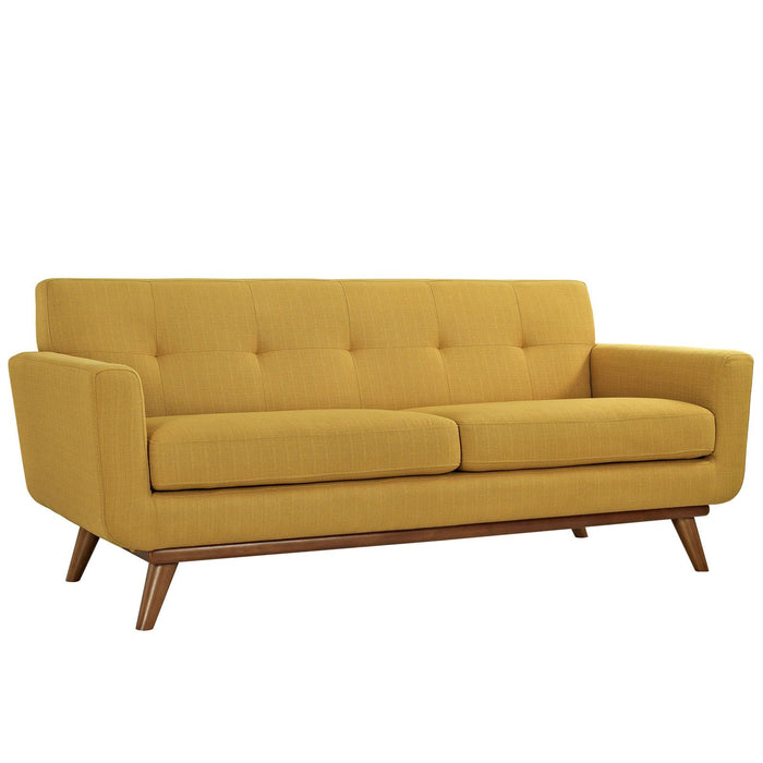 Engage Upholstered Fabric Loveseat