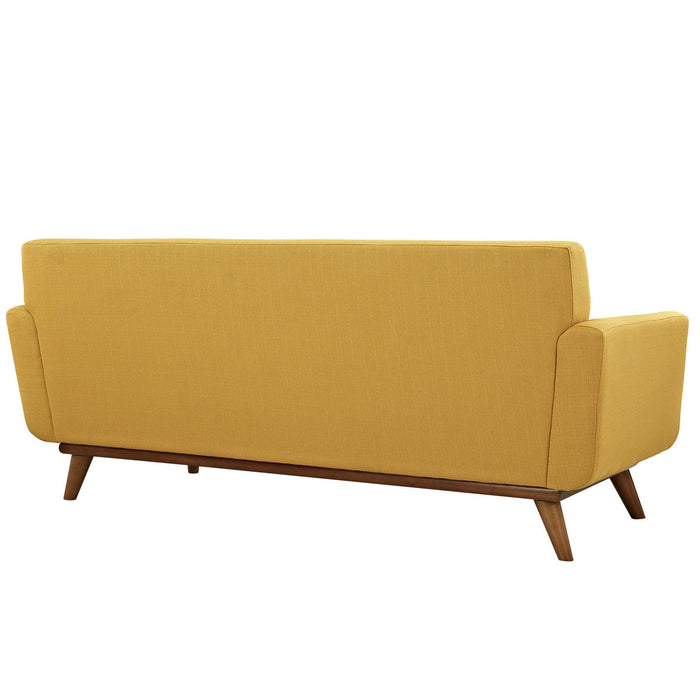 Engage Upholstered Fabric Loveseat