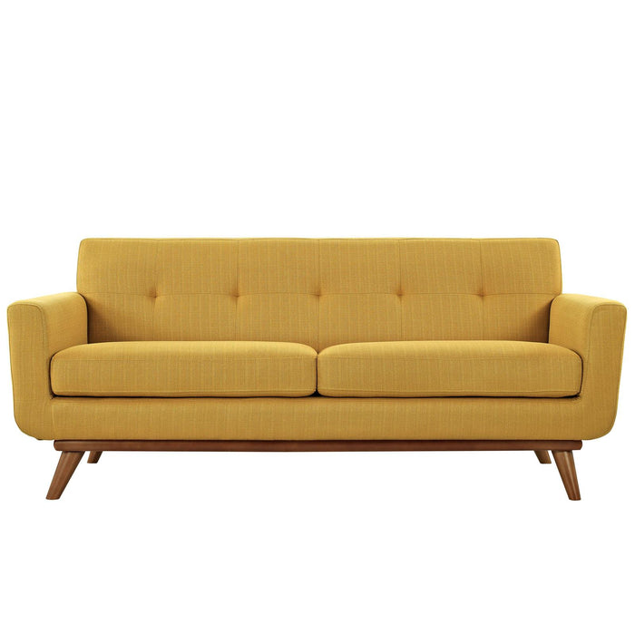 Engage Upholstered Fabric Loveseat