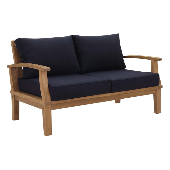 Marina Outdoor Patio Teak Loveseat