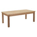 Marina Outdoor Patio Teak Rectangle Coffee Table image