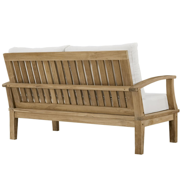 Marina Outdoor Patio Teak Loveseat